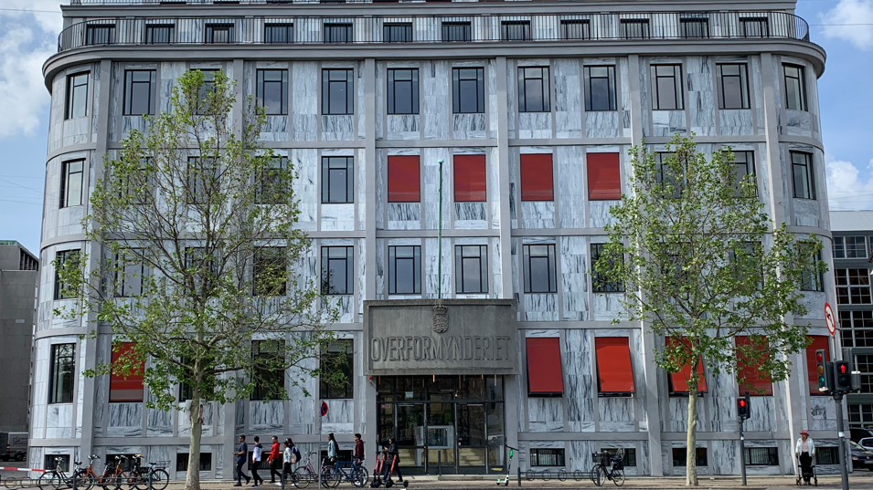 Foto af Beskæftigelsesministeriets facade